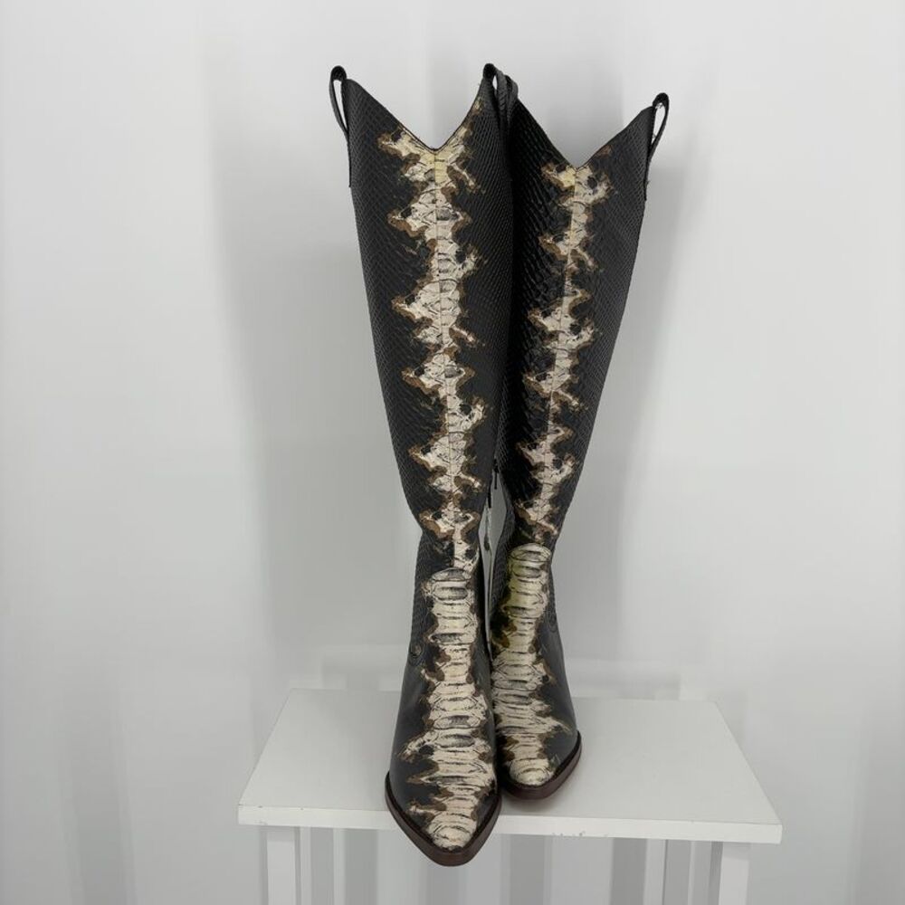 Gianni Bini Western Knee-High Boots - Picture 2 of 4